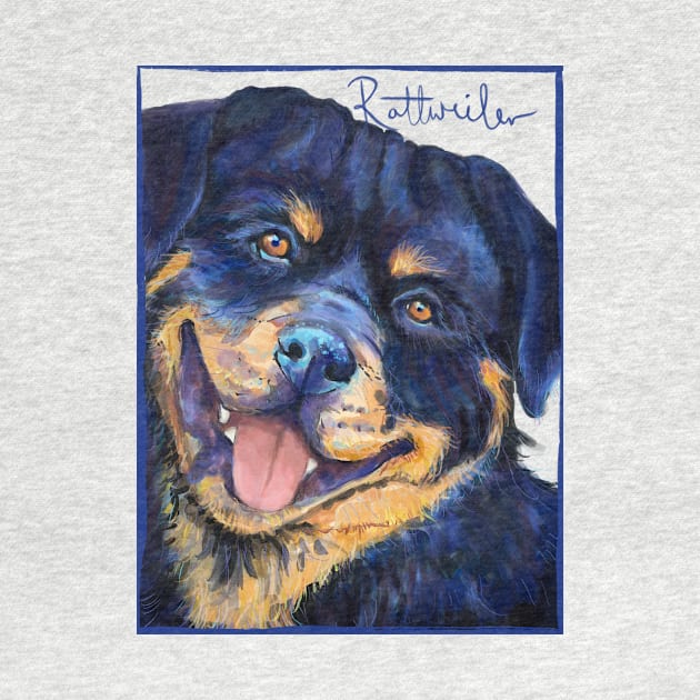 Rottweiler by Aloe Artwork